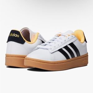 adidas Originals Grand Court Alpha White/Black/Flash Orange